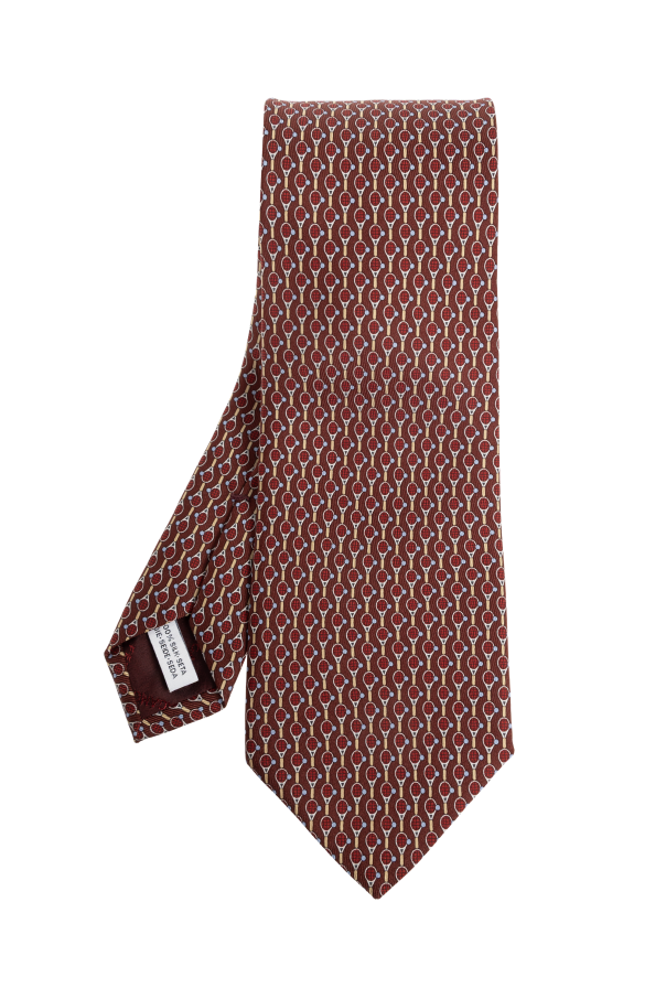 Silk tie od FERRAGAMO