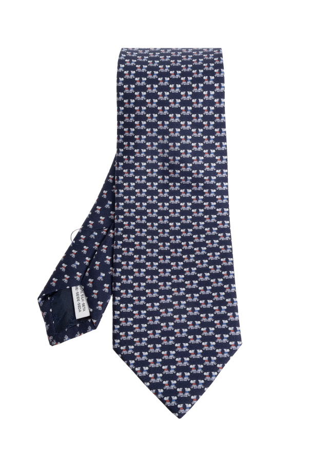 Silk tie od FERRAGAMO