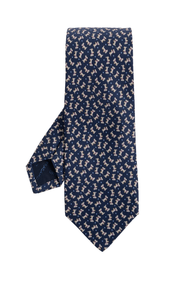 Silk tie od FERRAGAMO