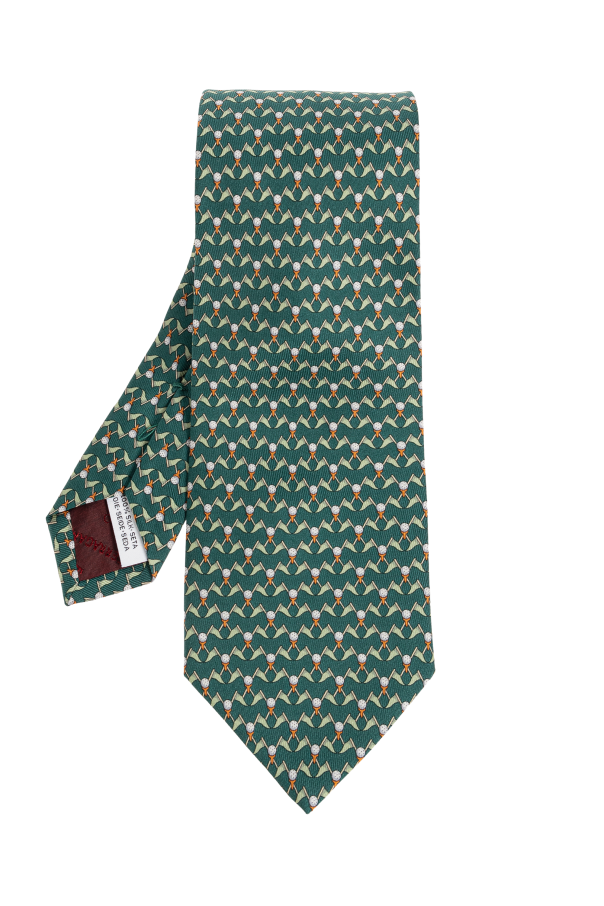 Silk tie od FERRAGAMO