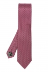 FERRAGAMO BURGUNDY Patterned tie