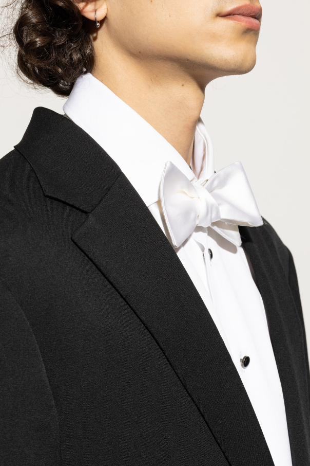 Giorgio Armani Silk self-tie bow tie