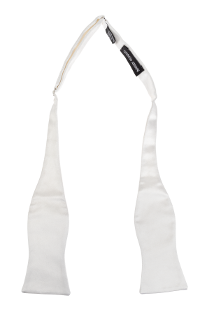 Giorgio Armani Silk self-tie bow tie