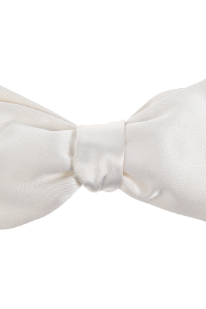 Giorgio Armani Silk self-tie bow tie