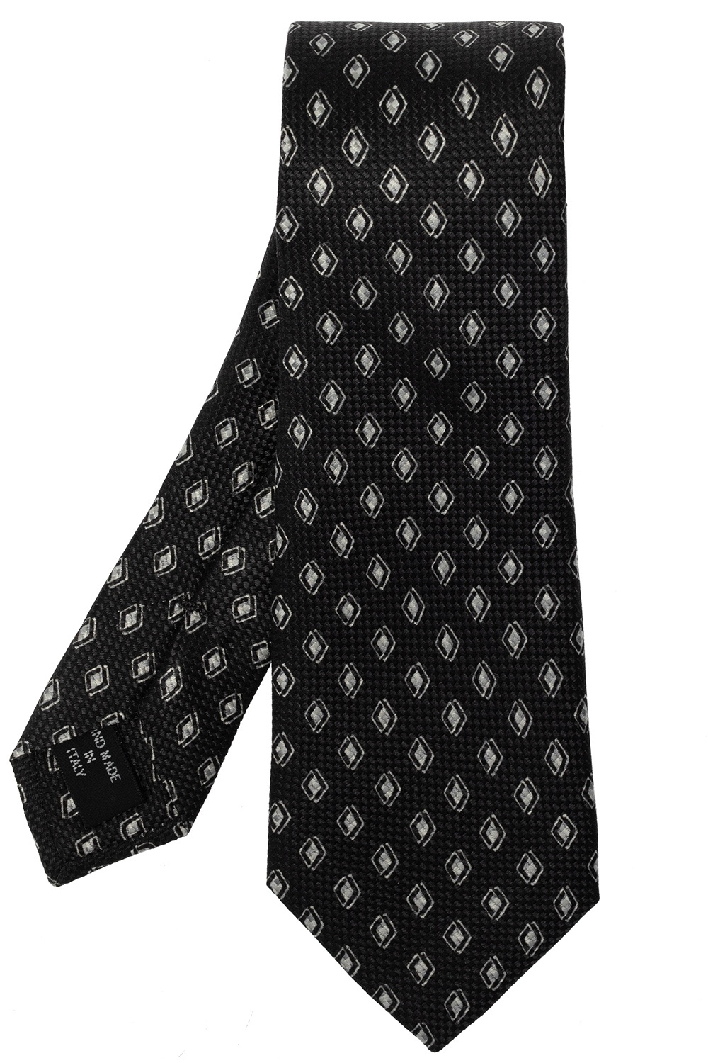 Patterned tie Giorgio Armani - SchaferandweinerShops Japan - trainers armani  exchange xux082 xv262 k001 black black