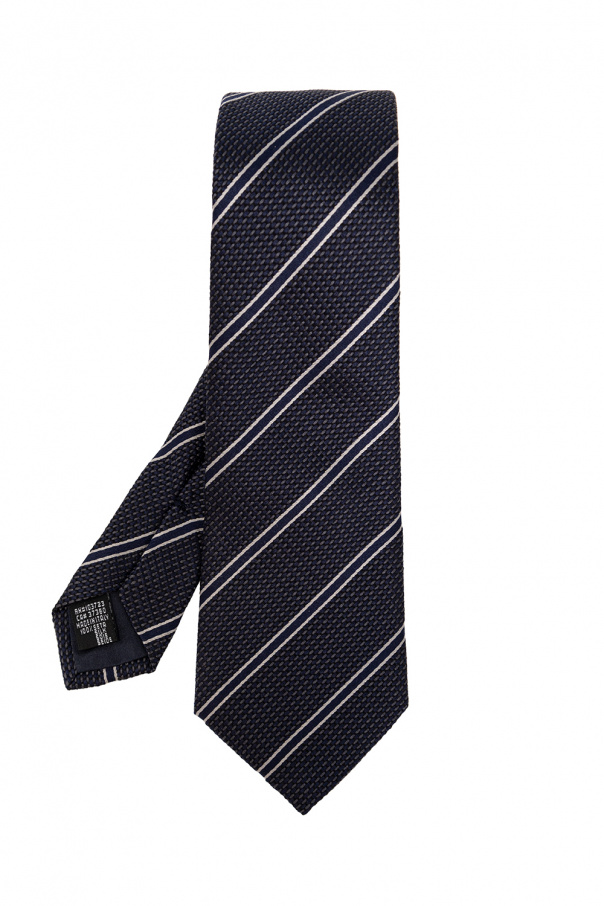 Giorgio black armani Silk tie