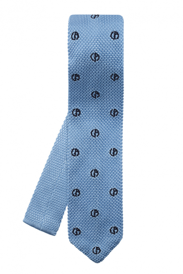 Giorgio Armani Silk tie with logo