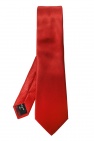 Giorgio Armani RED Ribbed silk tie