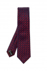 Giorgio armani logo-ribbon Patterned tie