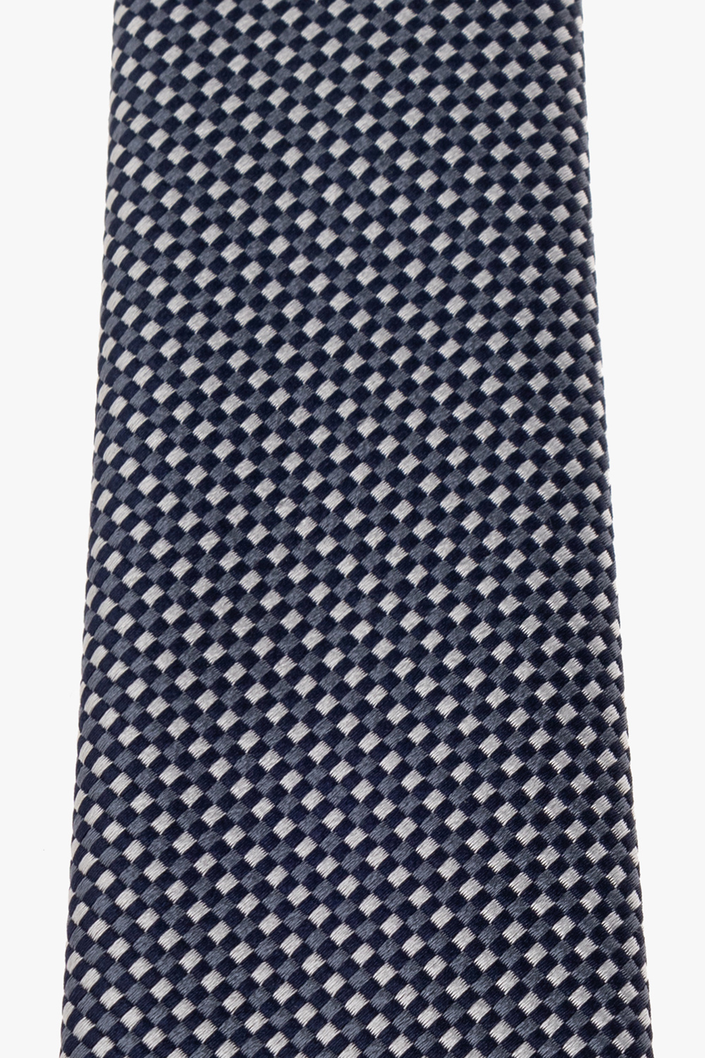 Giorgio armani nero Silk tie