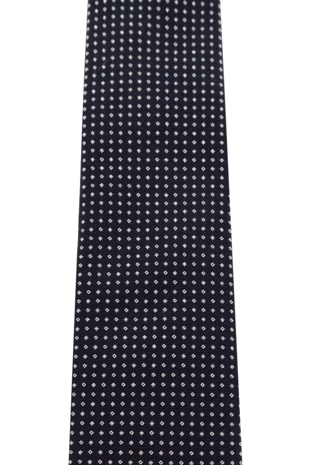 Giorgio Armani Krawat z lureksową nicią