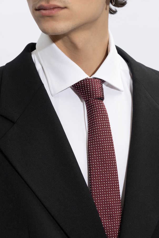 Giorgio Armani WITH Tie with lurex threads
