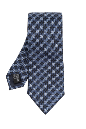 Tie with monogram