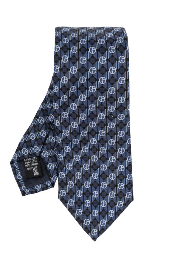 Giorgio Armani Monogrammed Tie