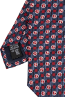 Giorgio Armani NAVY BLUE Monogram Tie