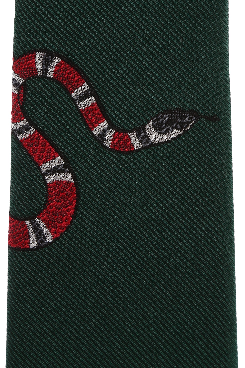 gucci embroidered snake
