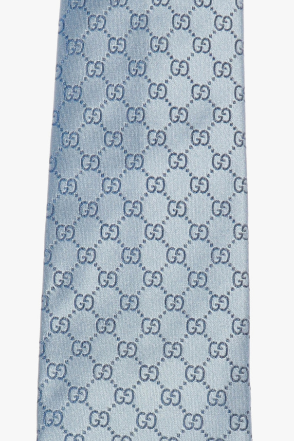 Gucci Krawat z wyszytym wzorem