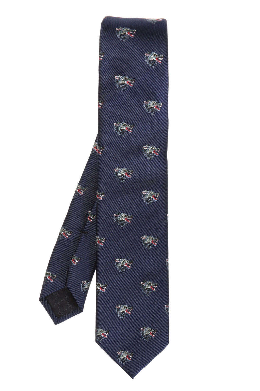 gucci wolf tie