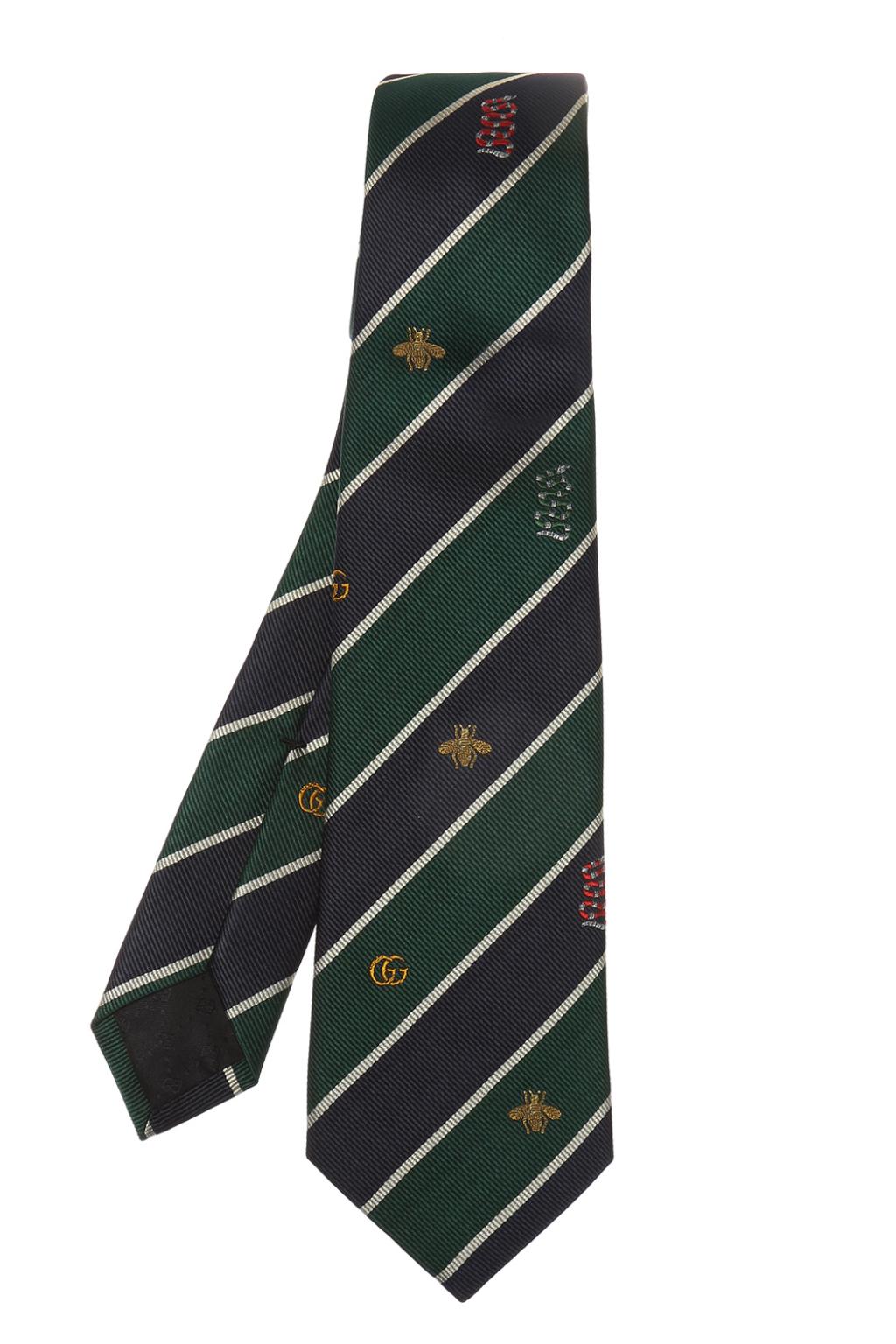 Branded silk tie Gucci - Vitkac