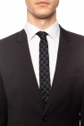 Moschino Tie with sewn-on logo