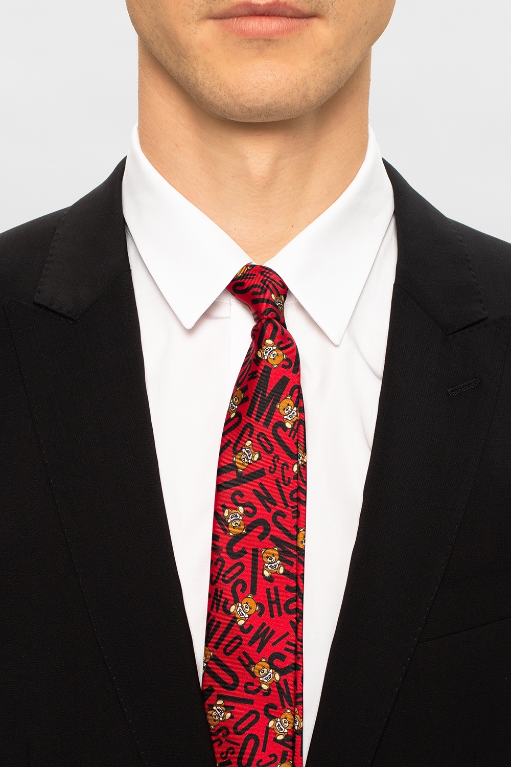 Moschino Tie with logo