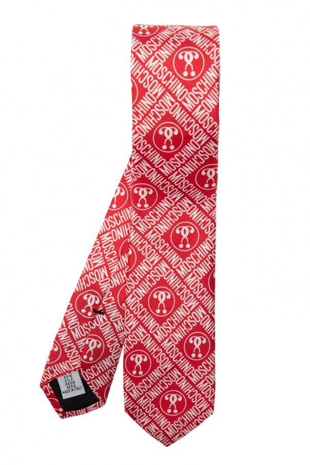 Moschino Tie with logo