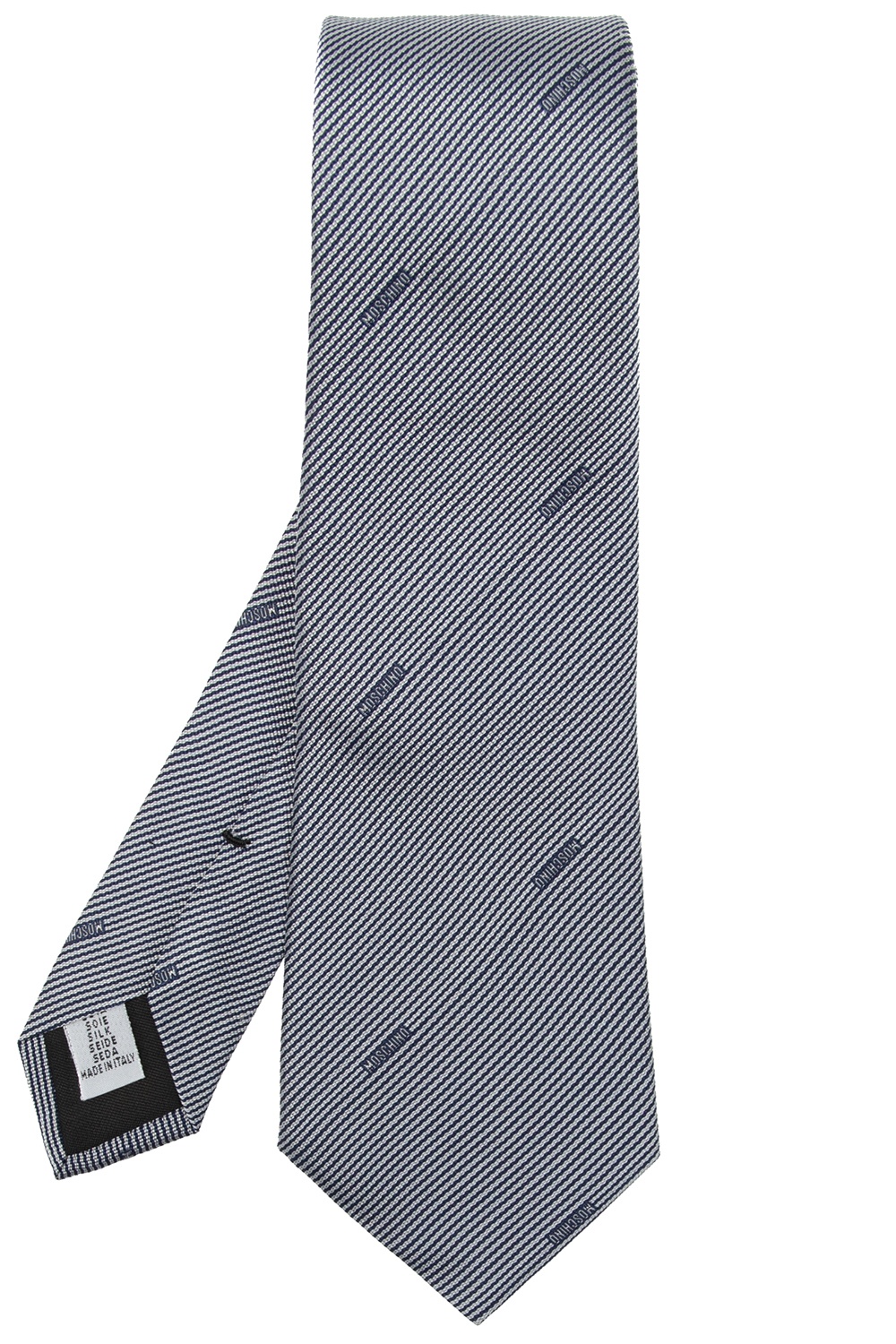 Moschino Patterned silk tie