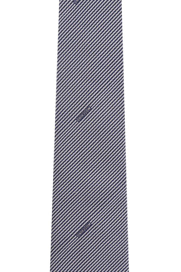Moschino Jedwabny krawat