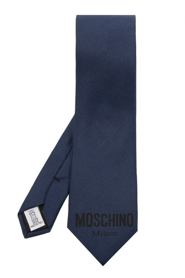Moschino Tie with logo
