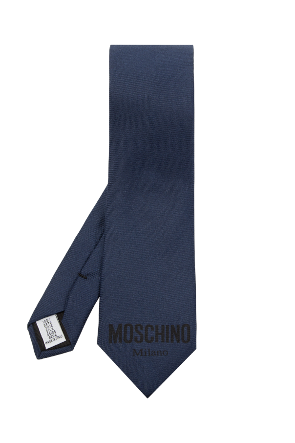 Moschino Tie with logo