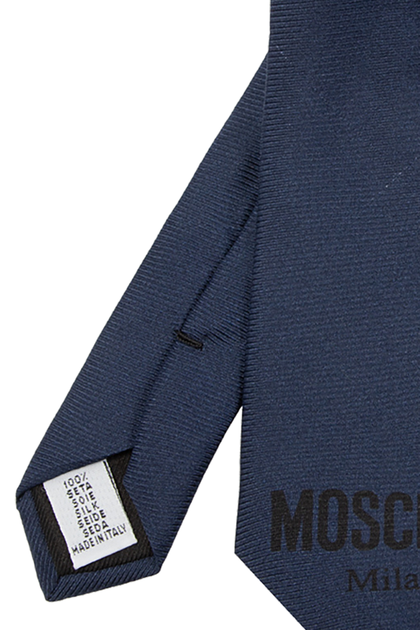 Moschino Tie with logo