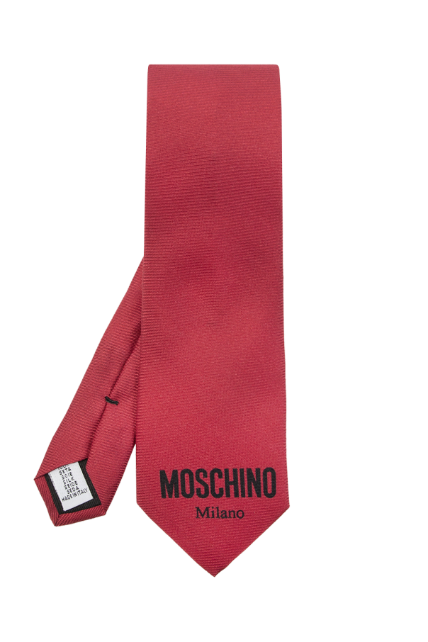 Moschino Tie with logo