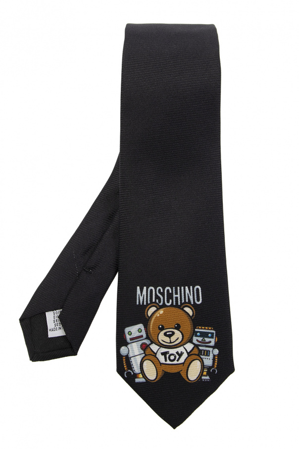 Moschino Tie with logo