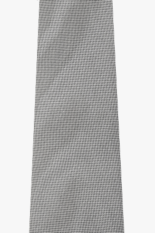 Moschino Silk tie with logo