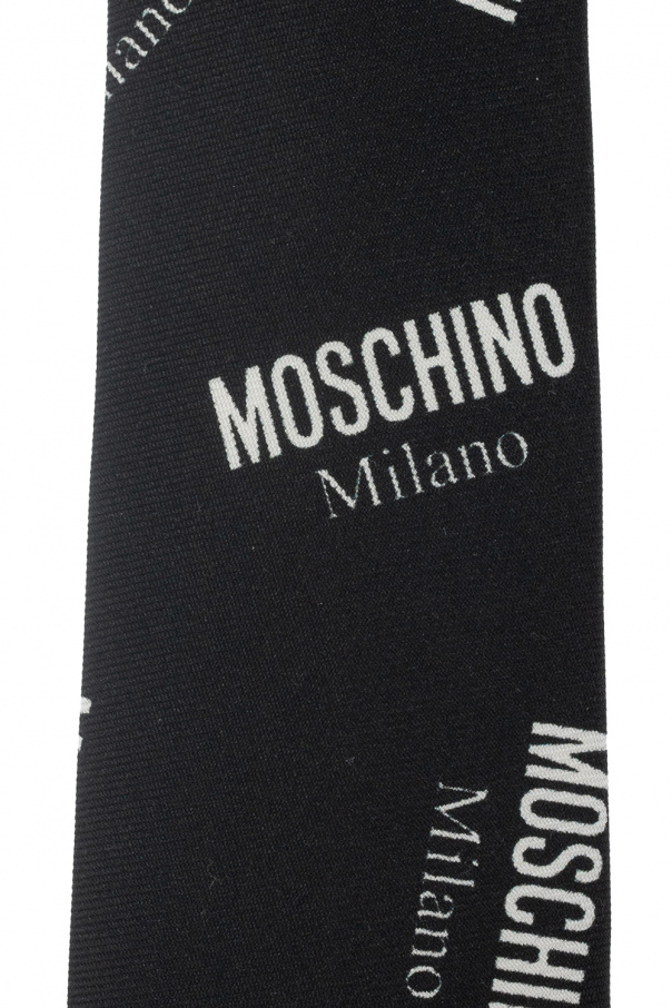 Moschino Tie with logo