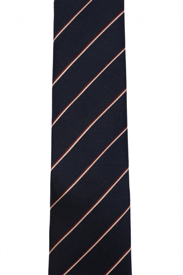 Alexander McQueen Silk tie with logo