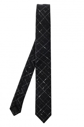 Yves Saint Laurent Pre-Owned straight midi skirt Grey