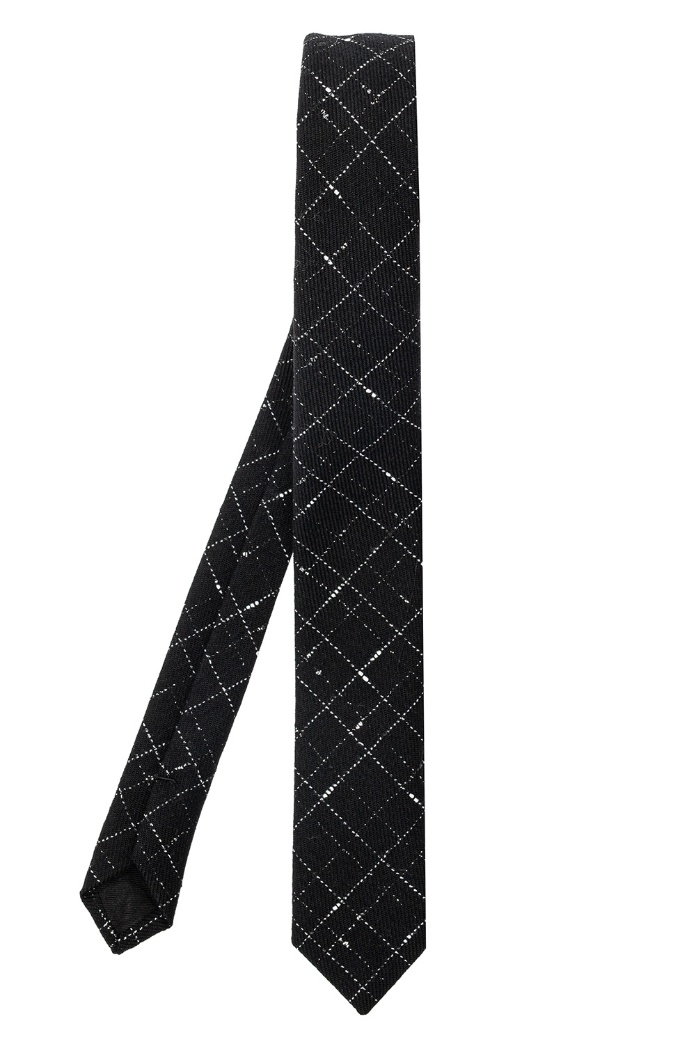 Saint Laurent Patterned tie