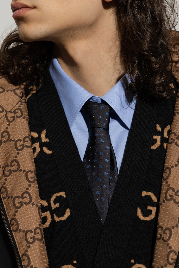 Gucci heart-shape Silk tie