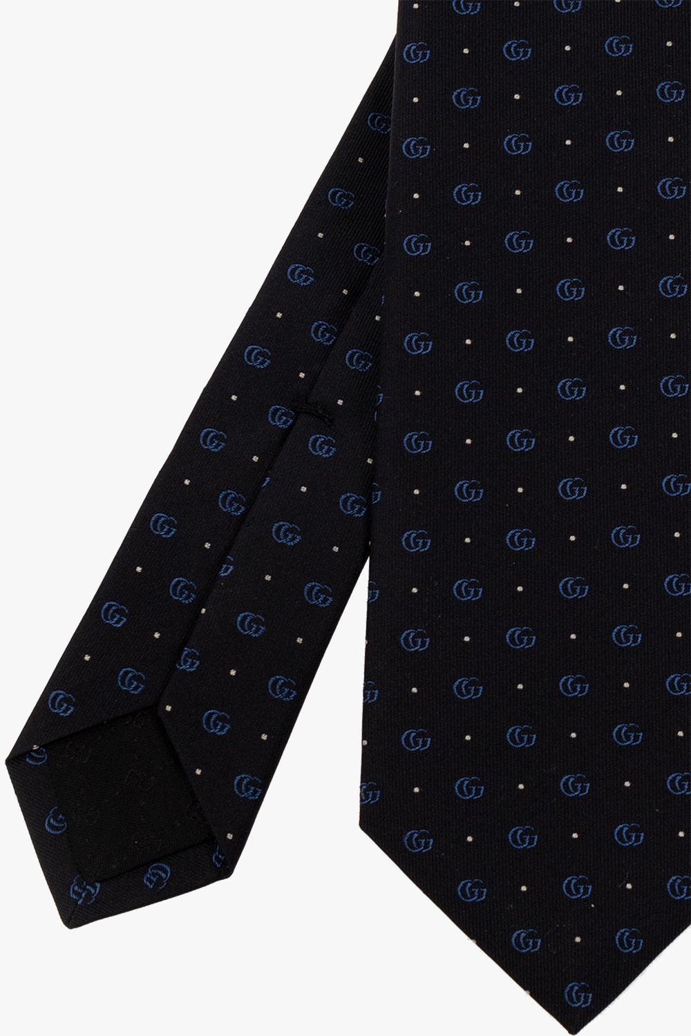 gucci double Silk tie