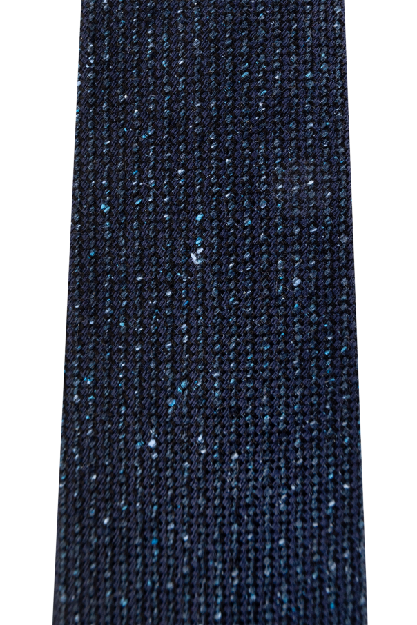 Lanvin Tie with embroidered pattern