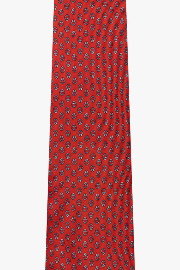 Lanvin Jedwabny krawat