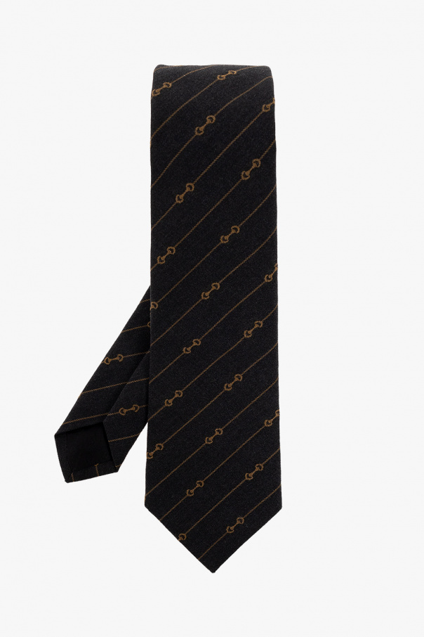 gucci Cab Wool tie
