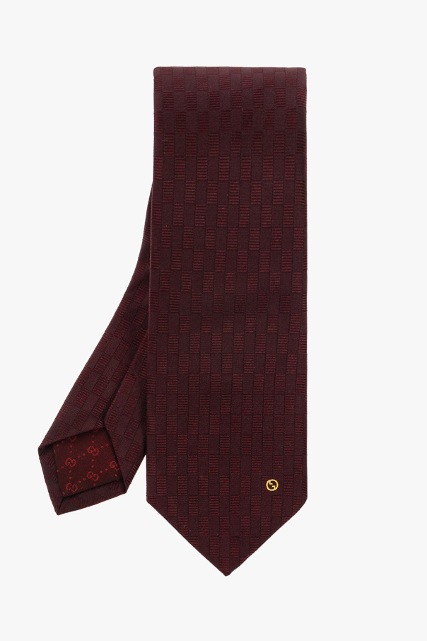 Gucci Outfitted Silk tie
