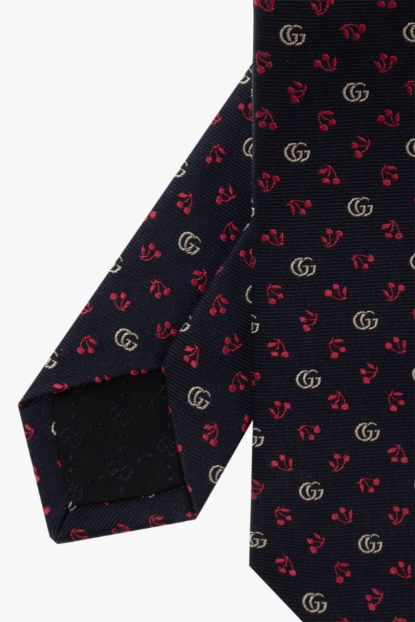 Gucci pier Silk tie