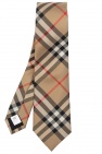 burberry leather Campbell Check Cardigan
