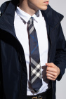 Burberry NAVY BLUE Checked tie