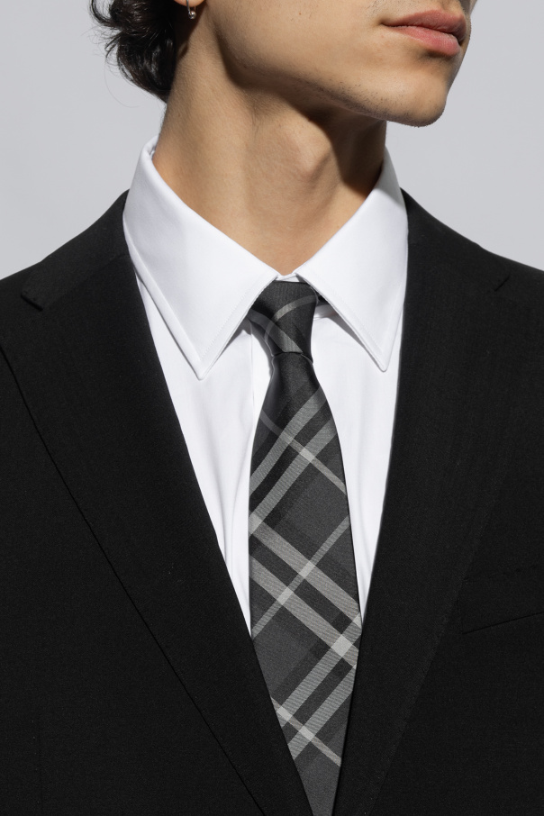 Burberry Jedwabny krawat