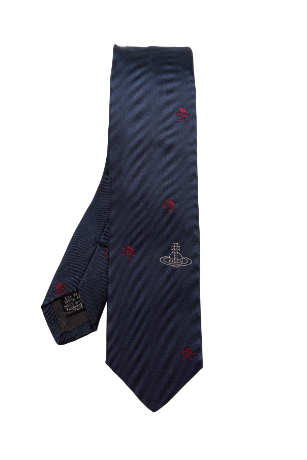 Vivienne Westwood Silk tie with logo