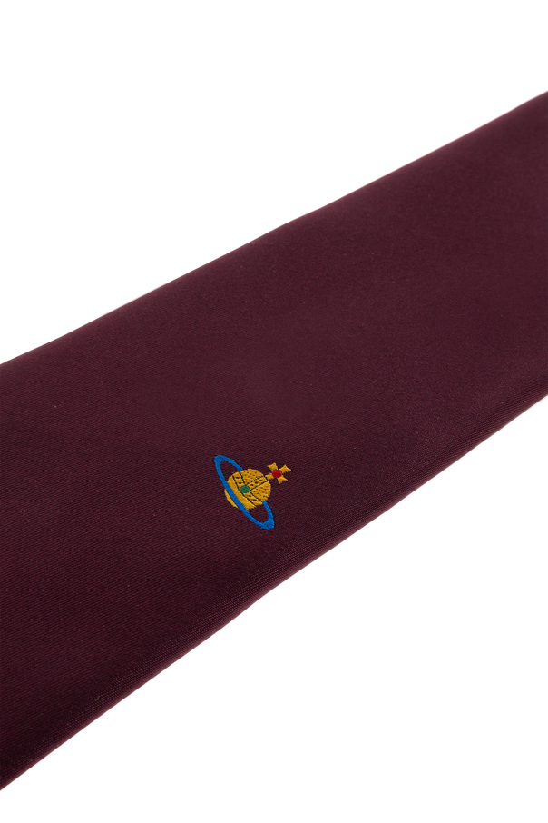 Vivienne Westwood Silk tie with logo